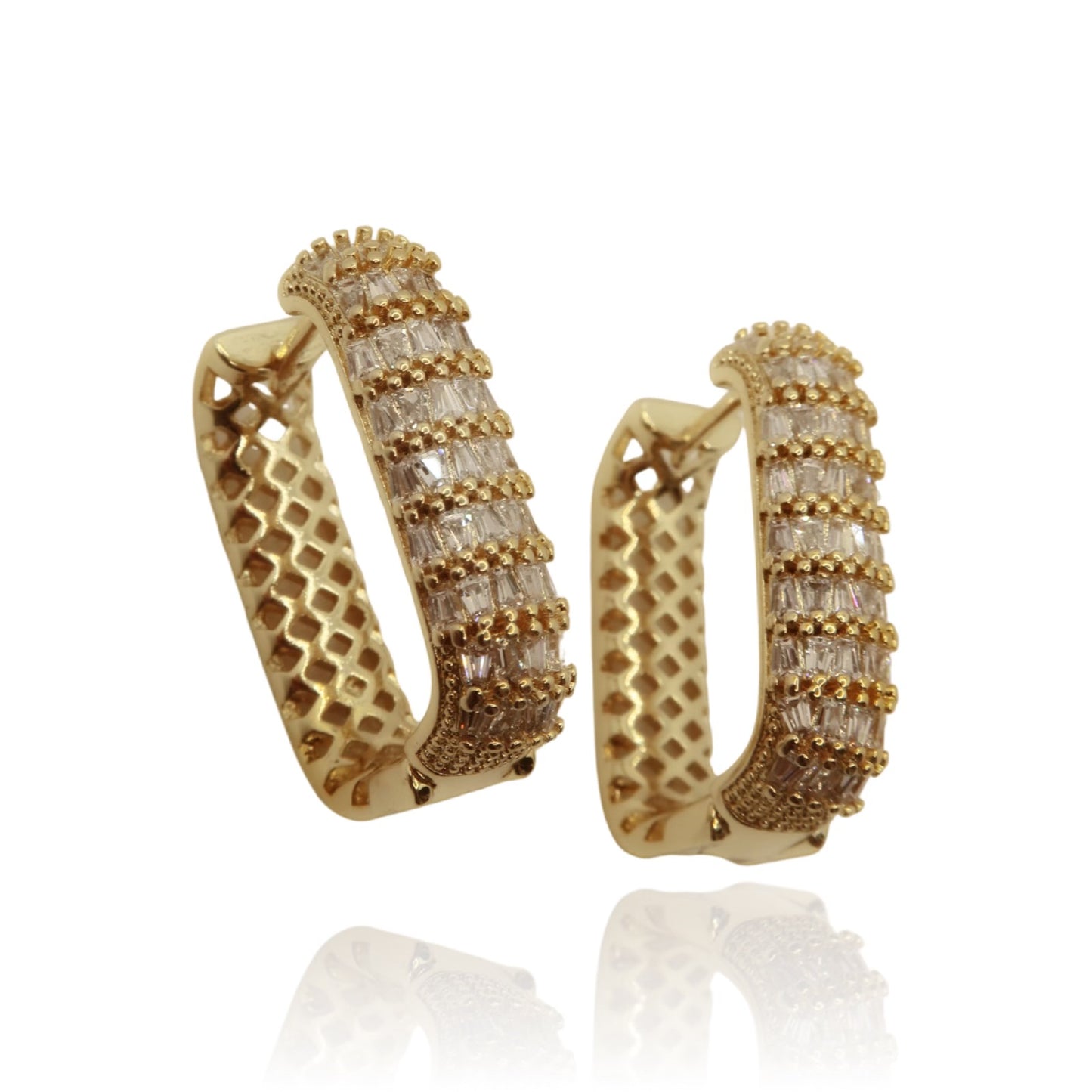 Boucles d’oreilles Leya gold
