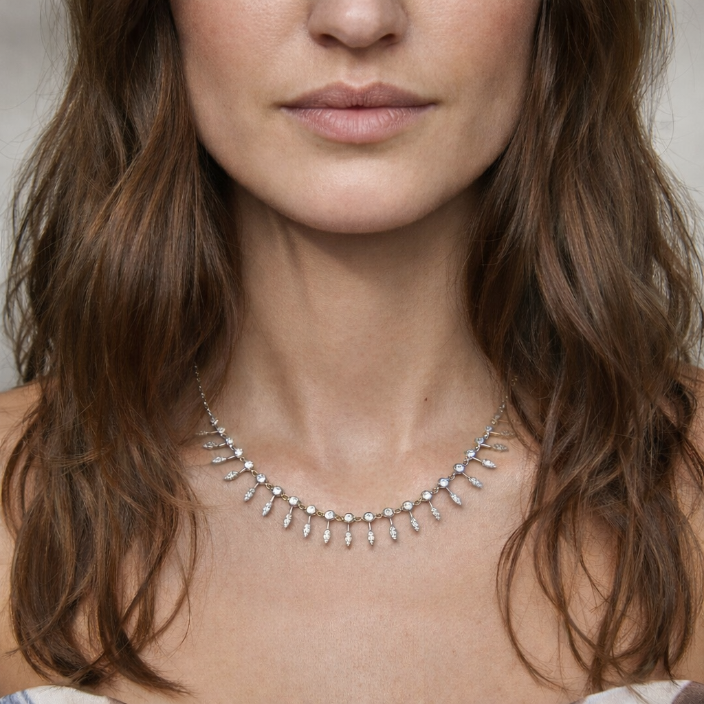 Collier Nalia argent