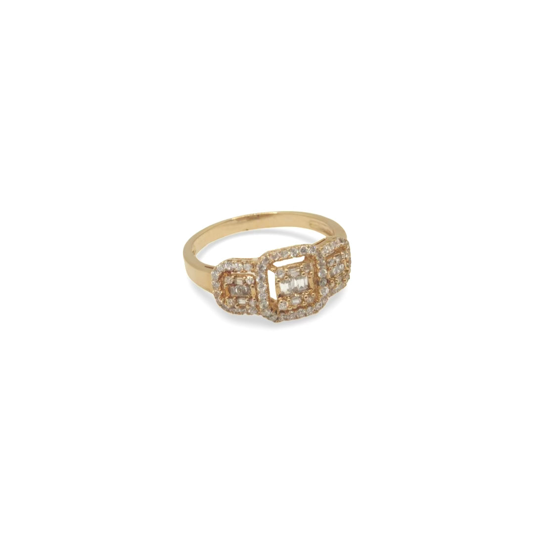 Bague Faith rose gold