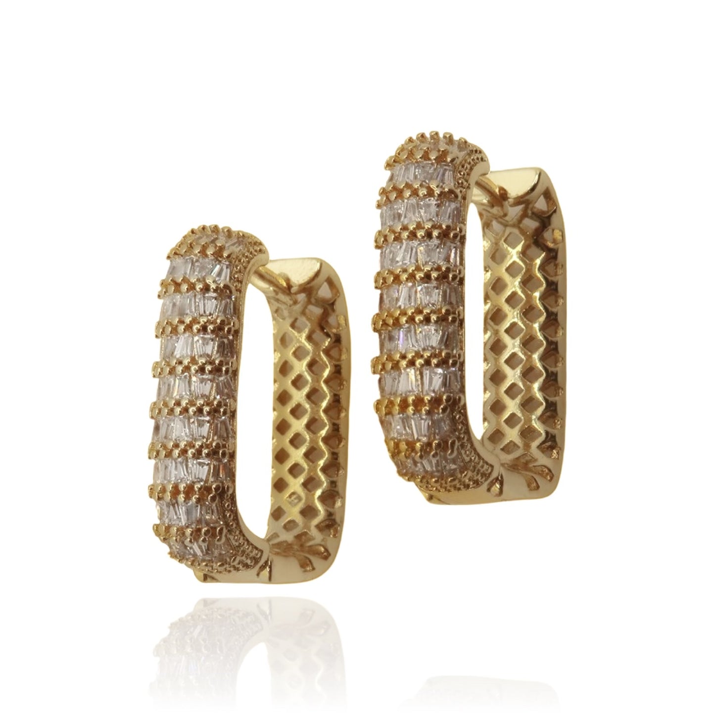 Boucles d’oreilles Leya gold