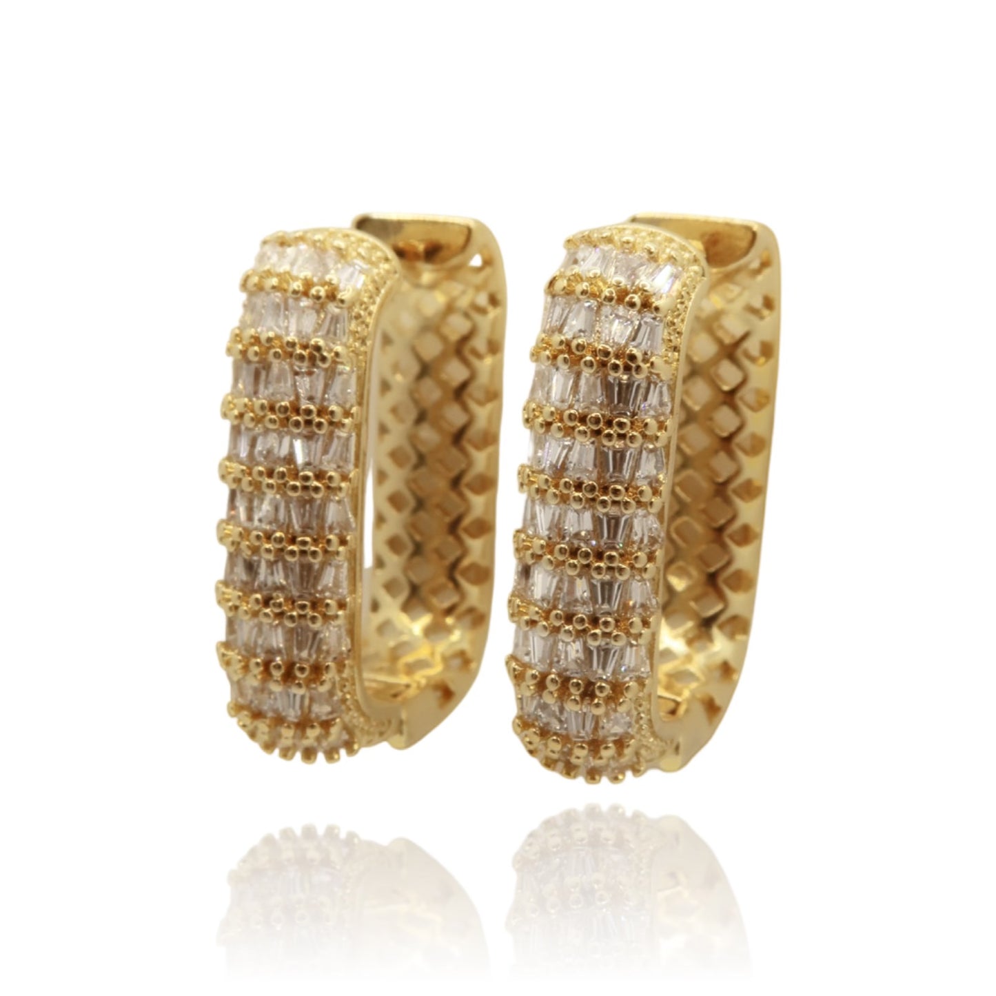 Boucles d’oreilles Leya gold