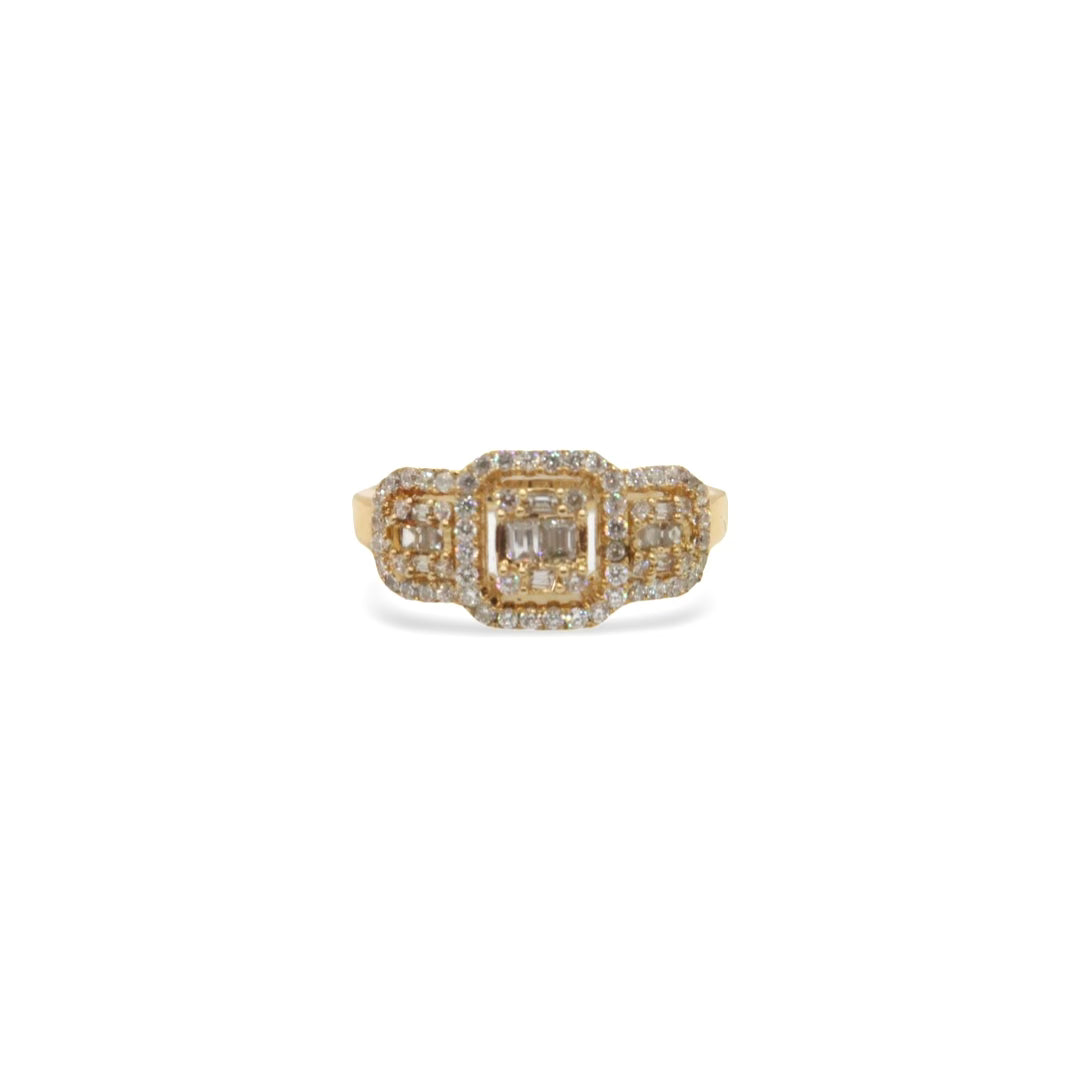 Bague Faith rose gold