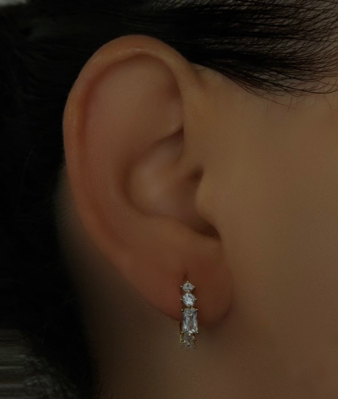 Boucles d’oreilles Mia gold