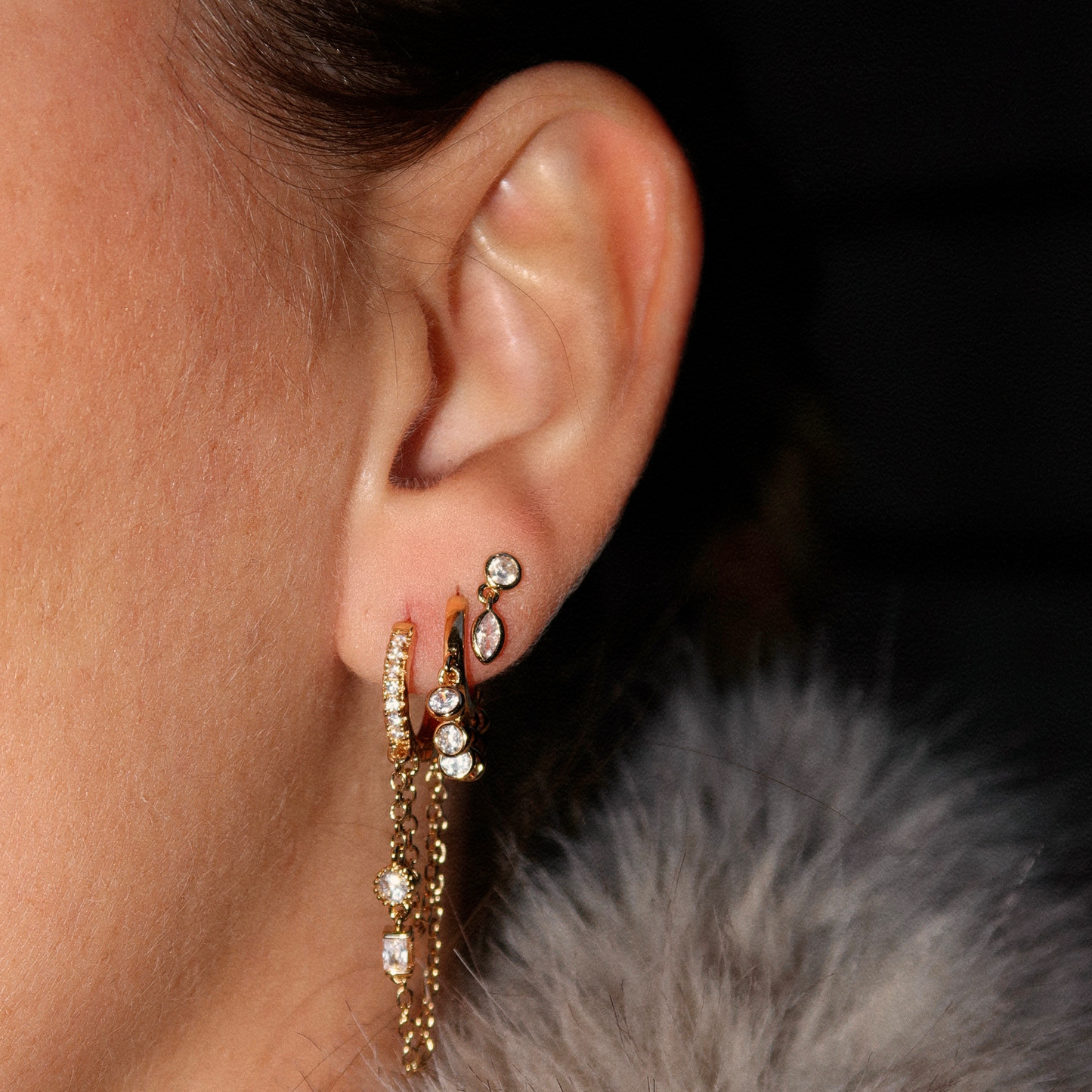 Boucle Pipa gold