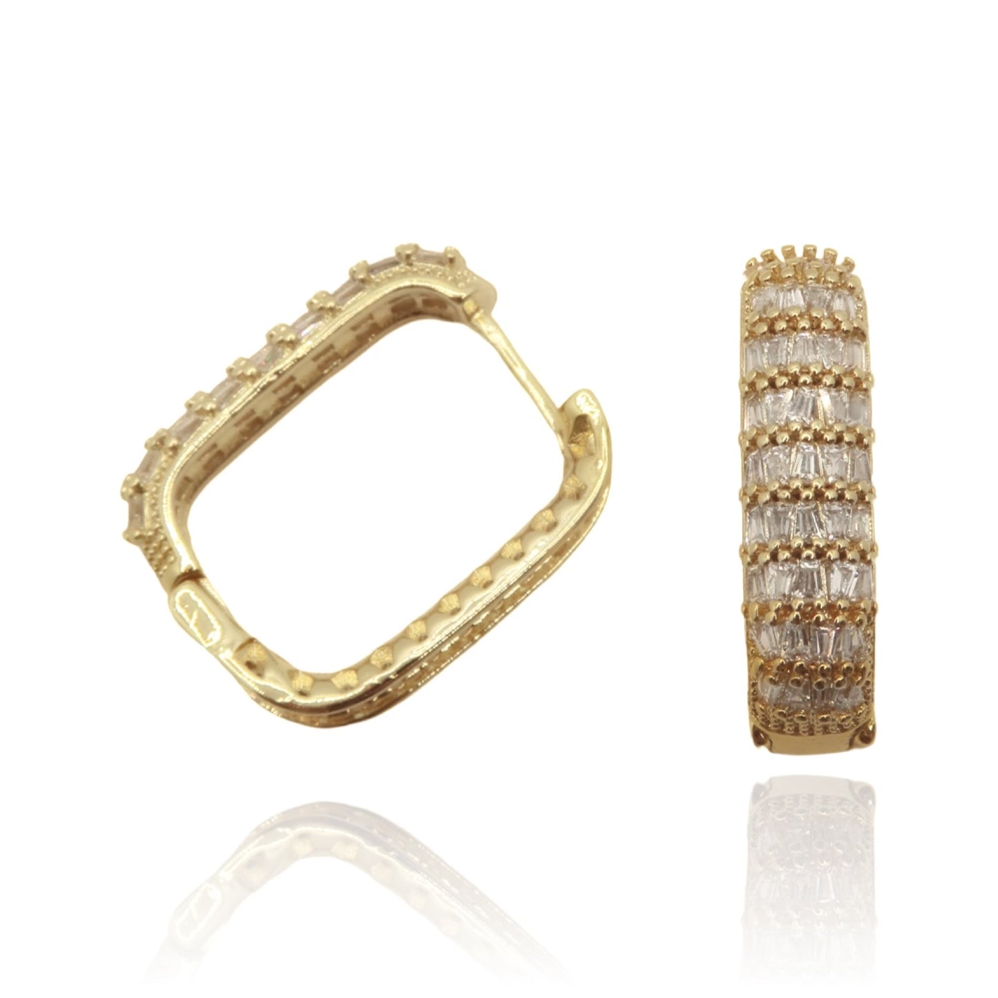 Boucles d’oreilles Leya gold