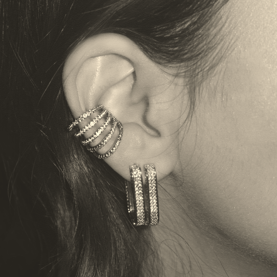 Boucles d’oreilles Luna multicolor