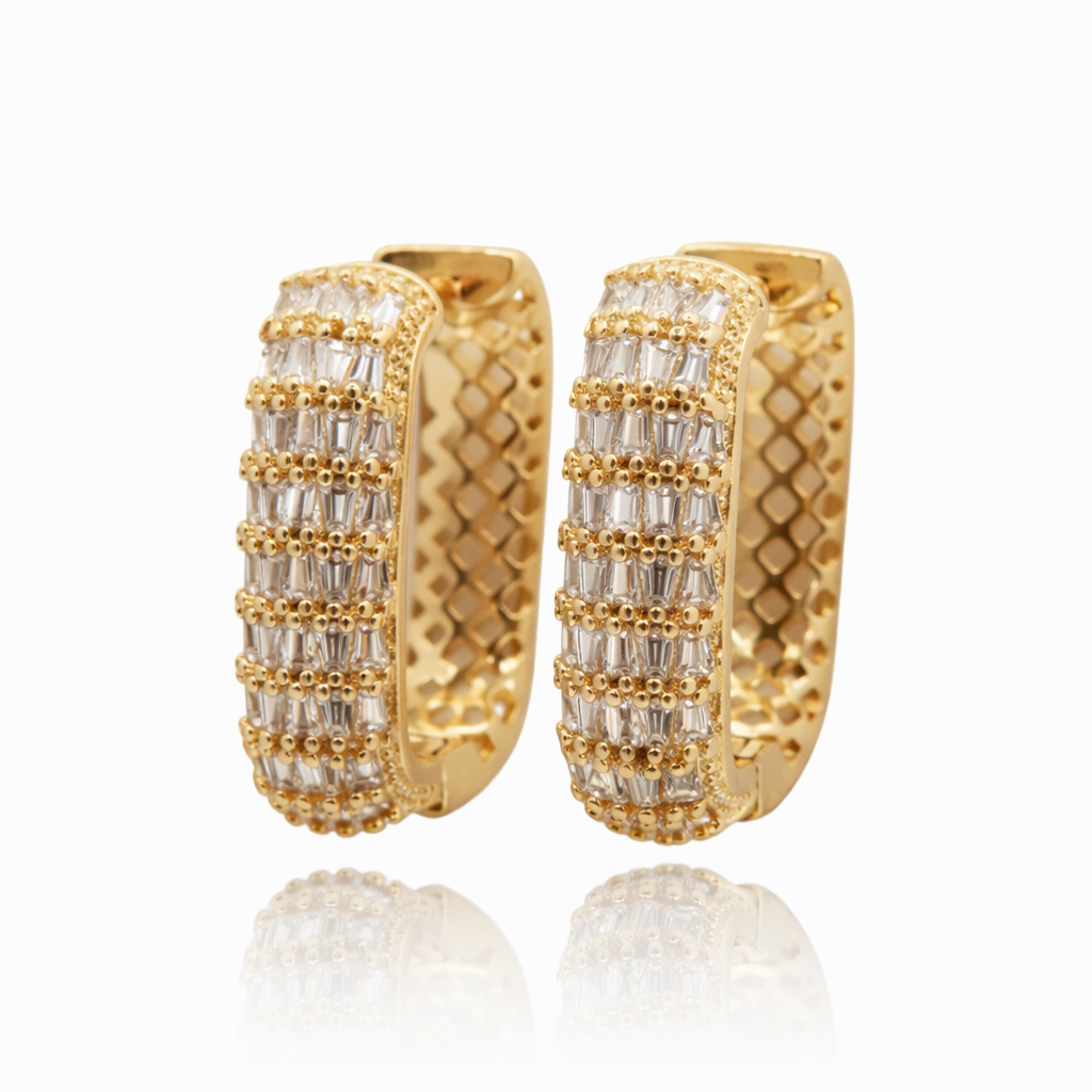 Boucles d’oreilles Leya gold