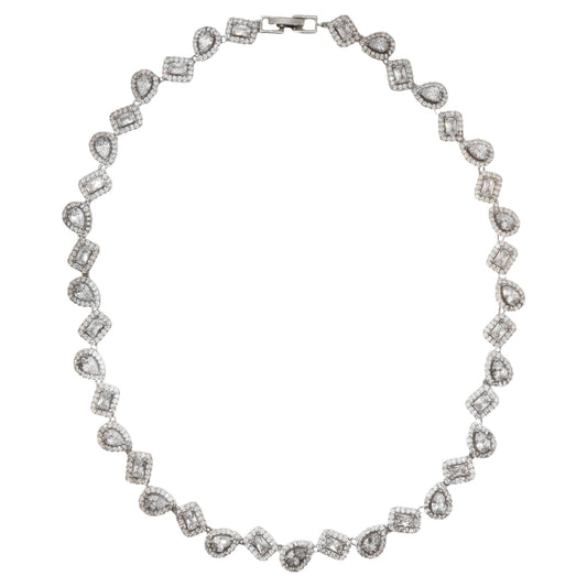 Collier rivière Shanaya Silver