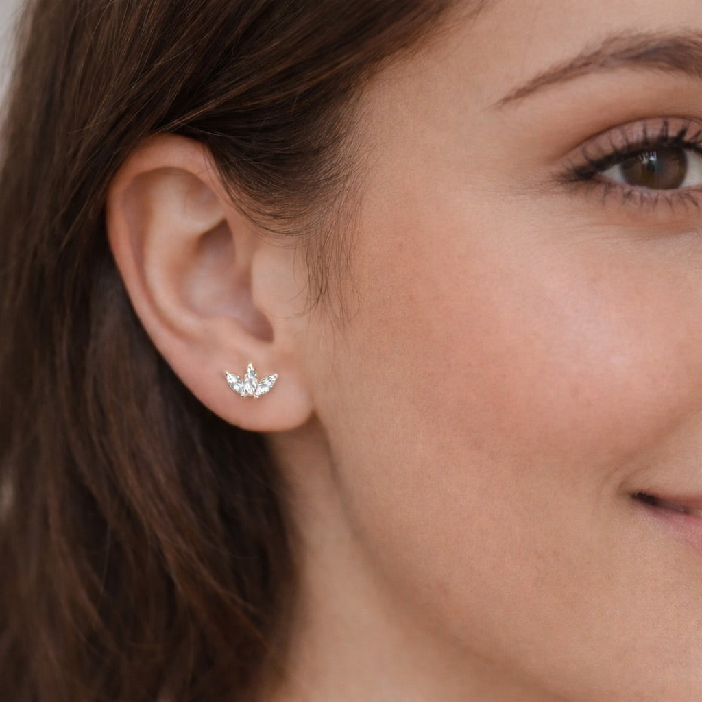 Boucles d’oreilles Ama Silver