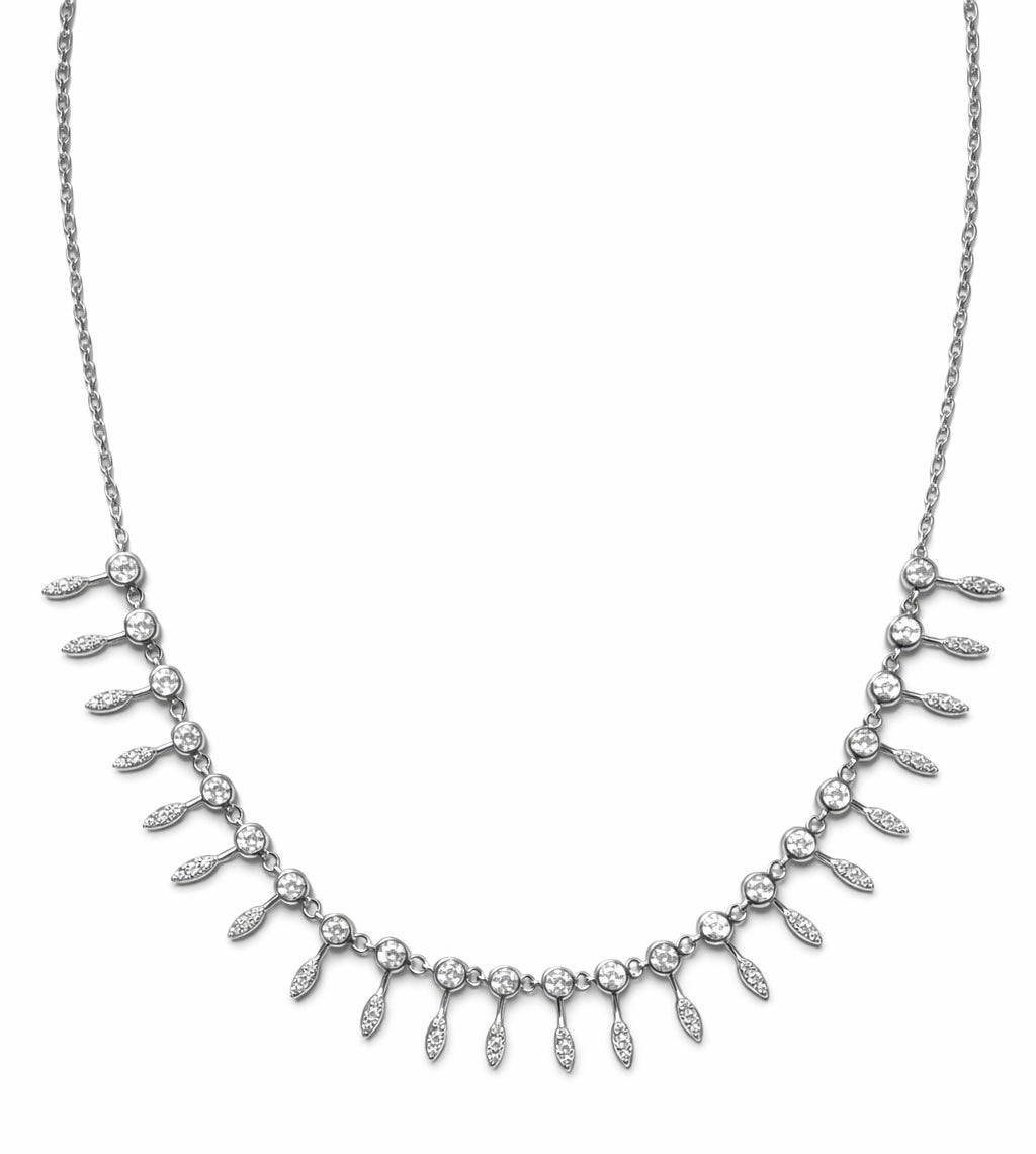Collier Nalia argent