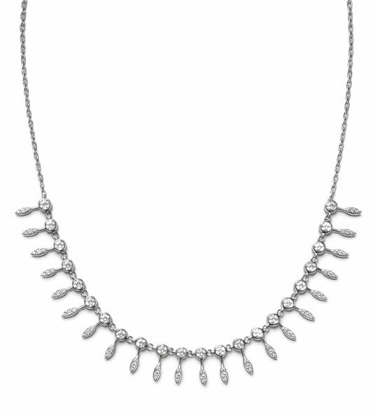 Collier Nalia argent