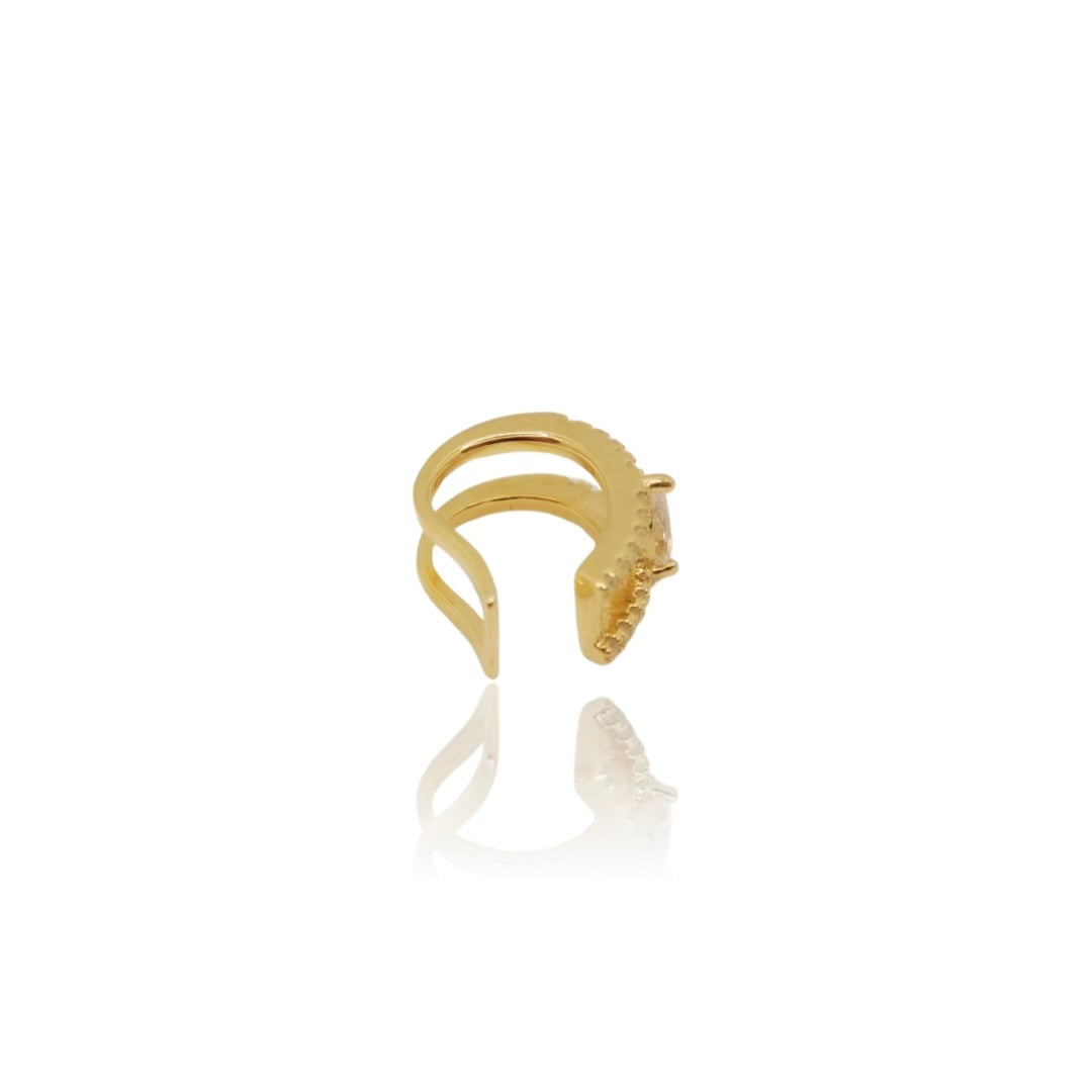 Earcuff Jade gold