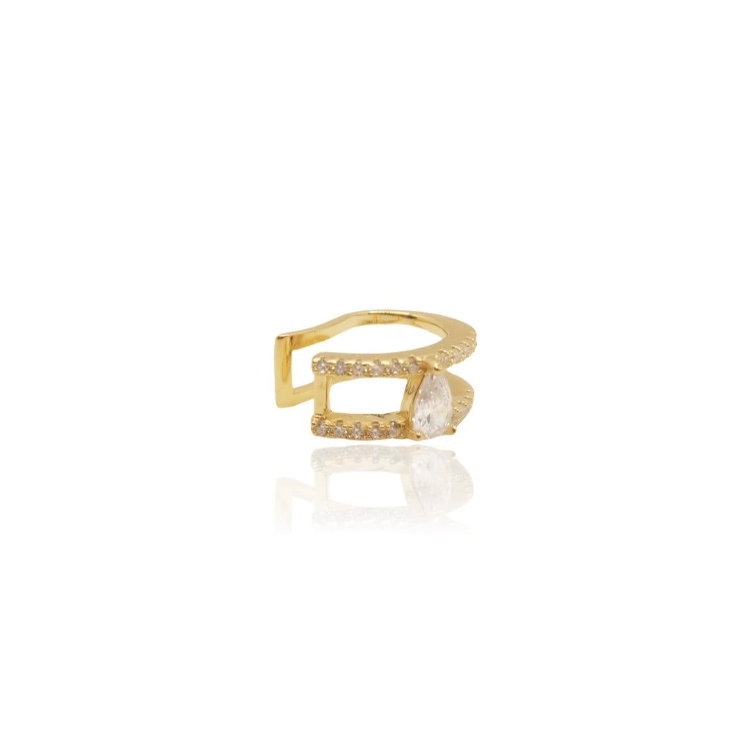 Earcuff Jade gold