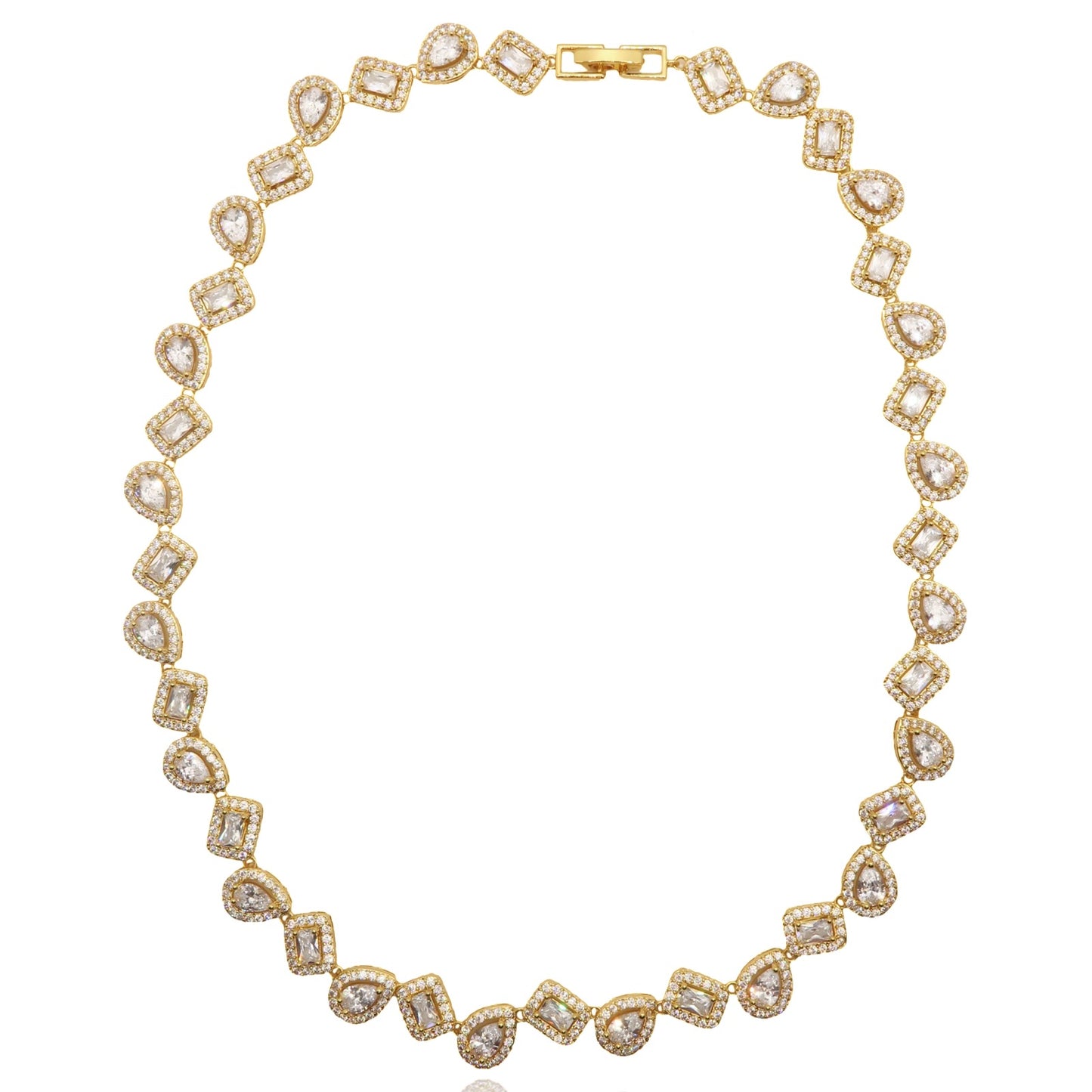 Collier rivière Shanaya gold