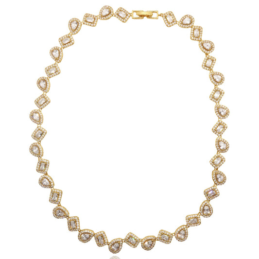 Collier rivière Shanaya gold