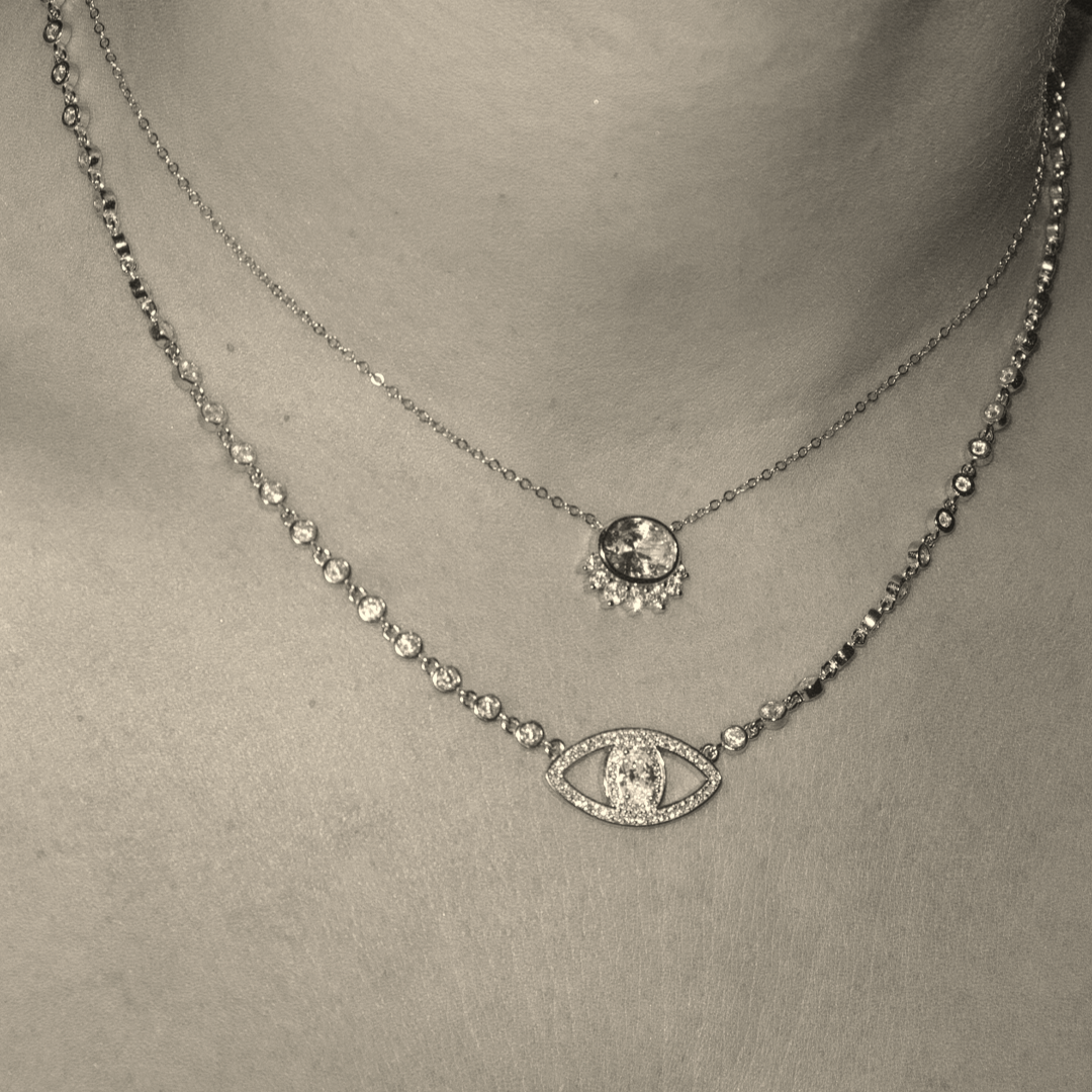 Collier Diana silver