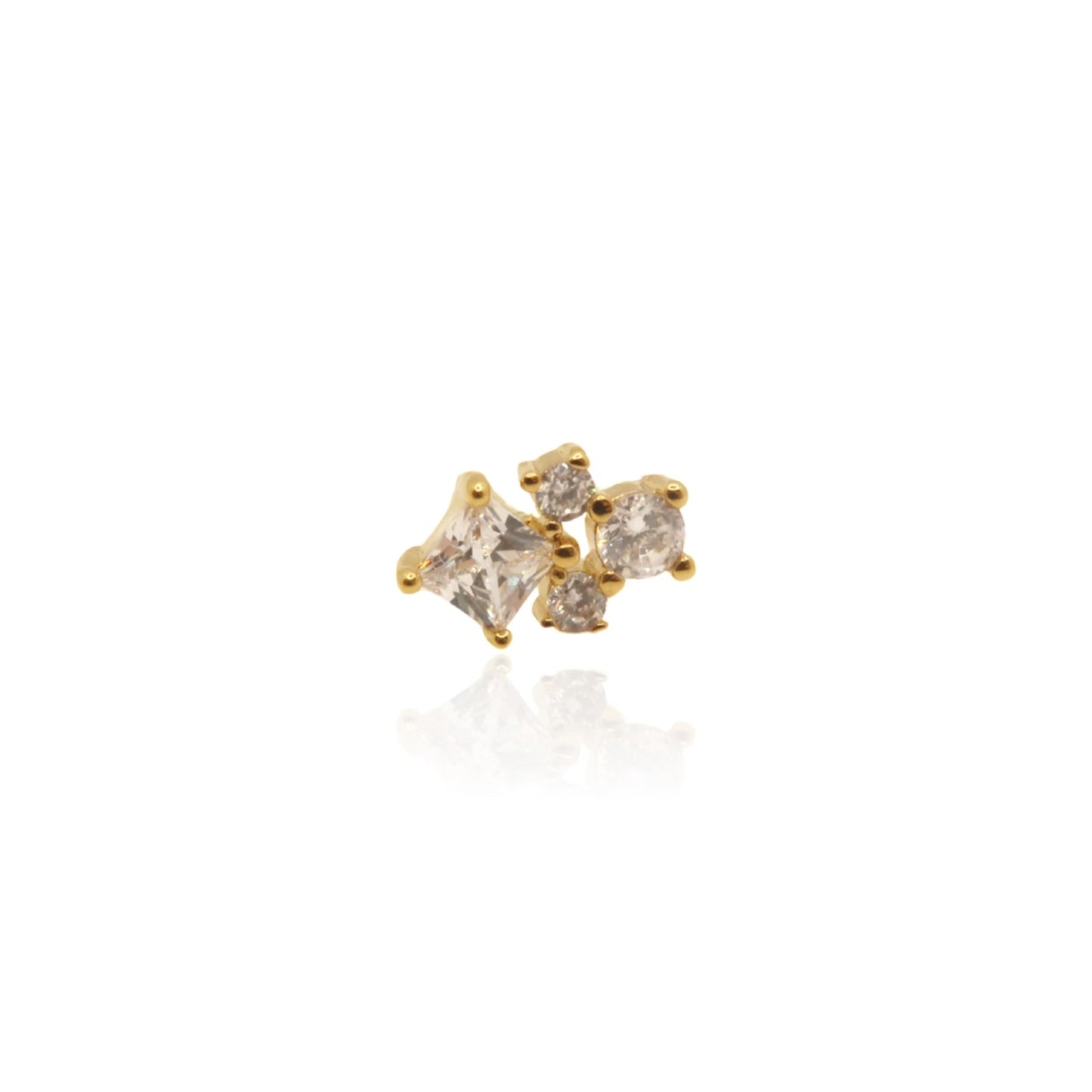 Boucle puce Lia gold