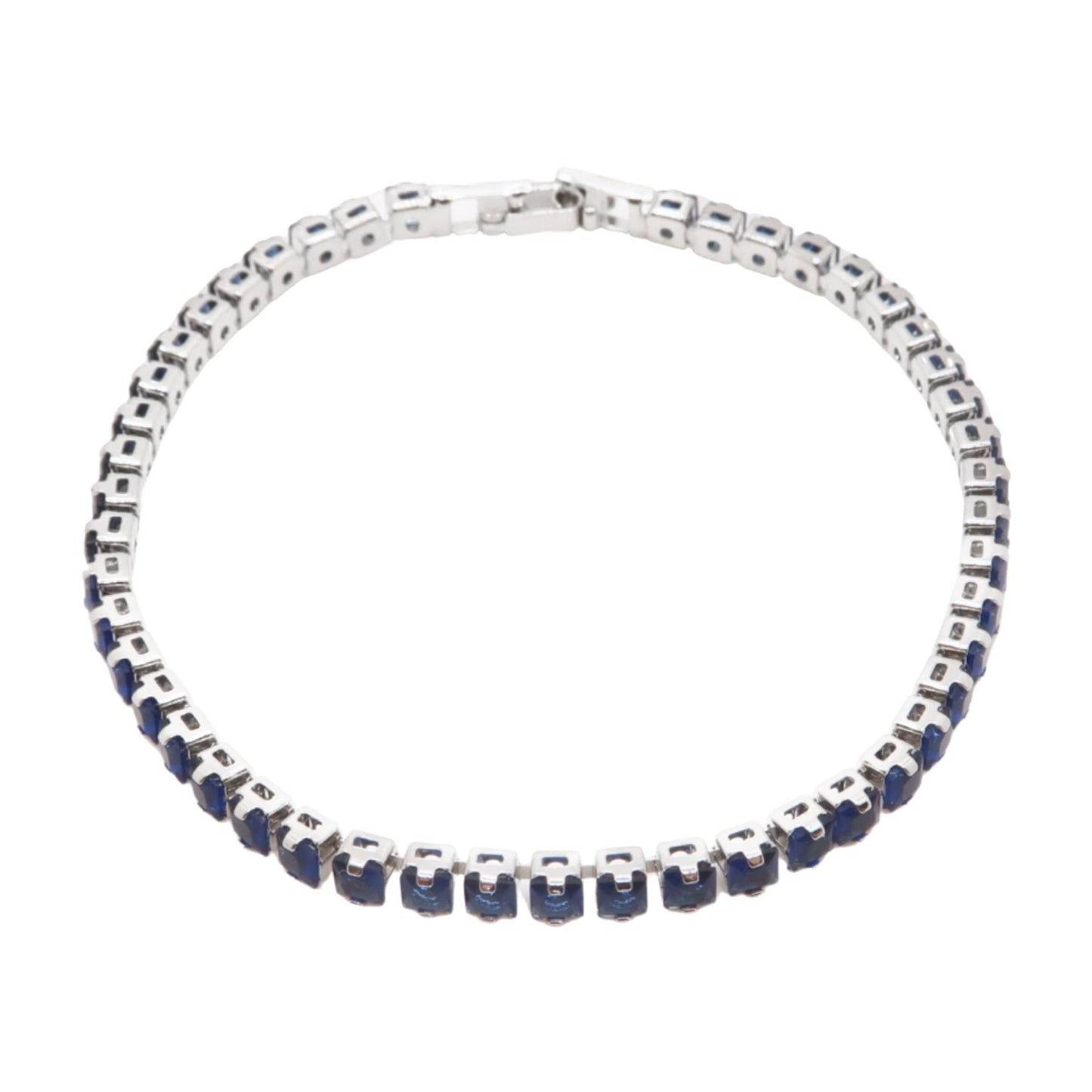 Bracelet Gia rivière silver & blue