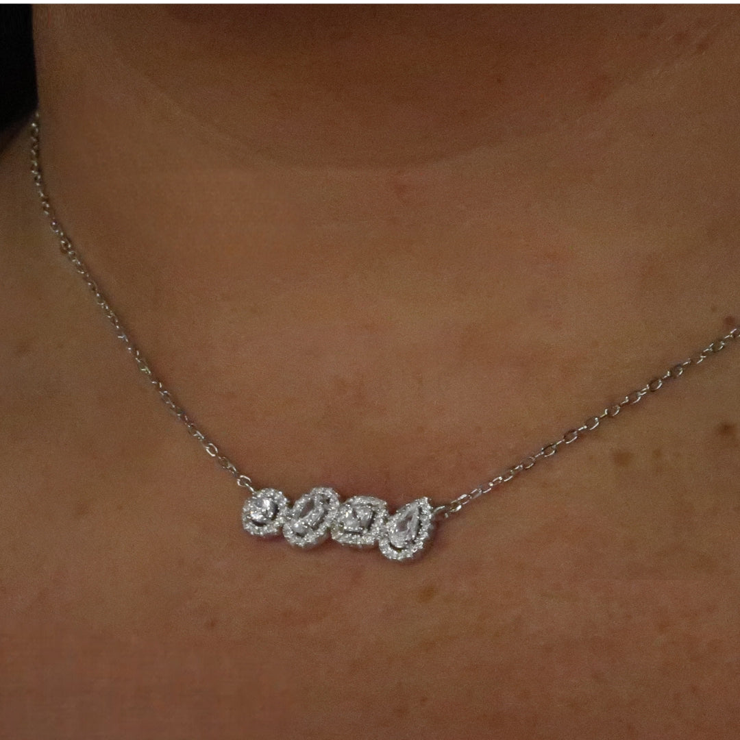 Collier Cali silver