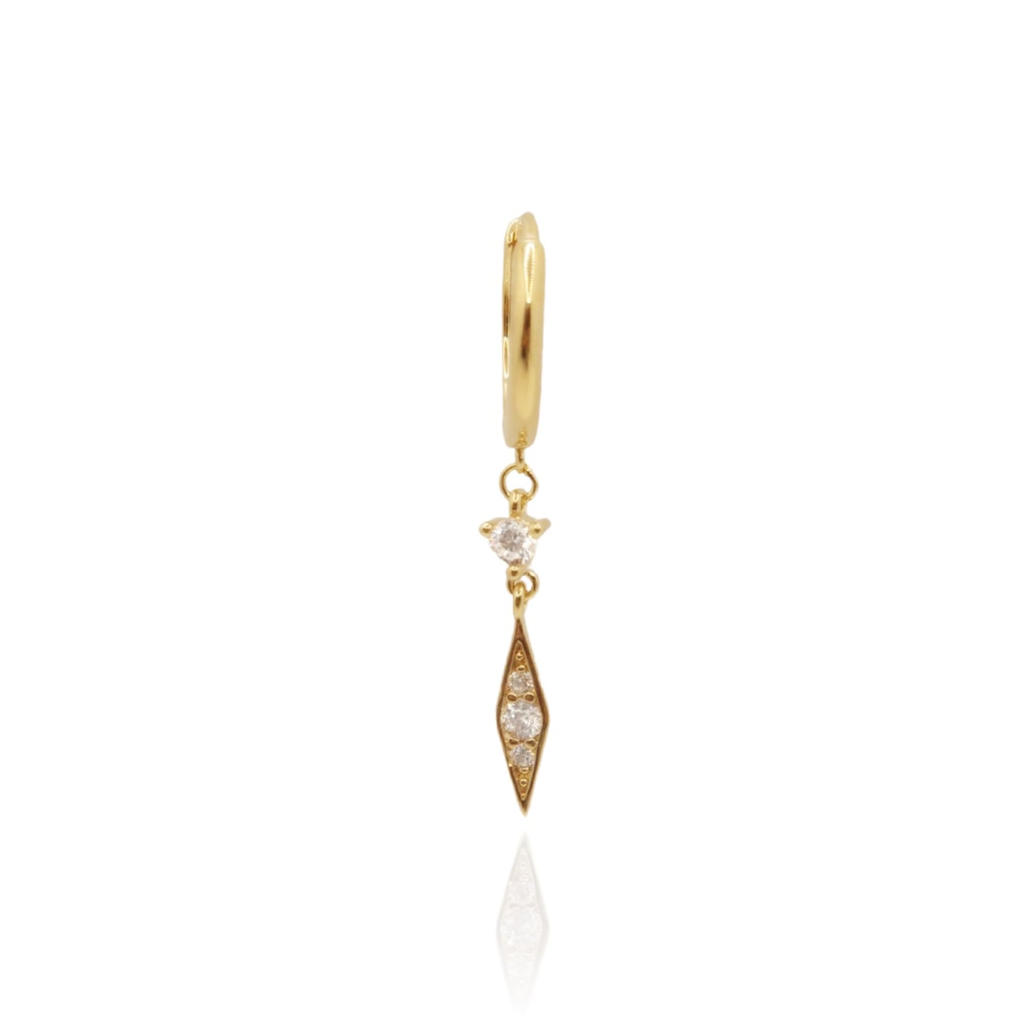 Boucle d’oreille Liv gold