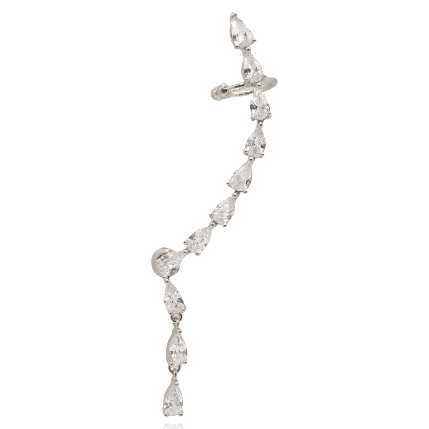 Boucle d’oreille Ayla earcuff silver