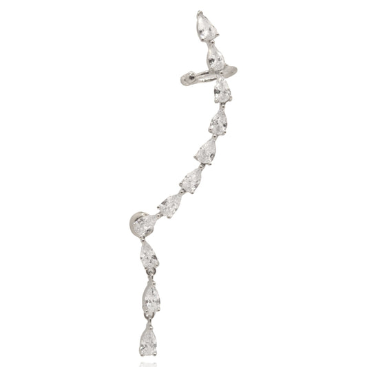Boucle d’oreille Ayla earcuff silver