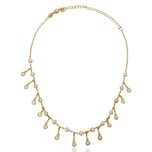 Collier Choker Zeina gold