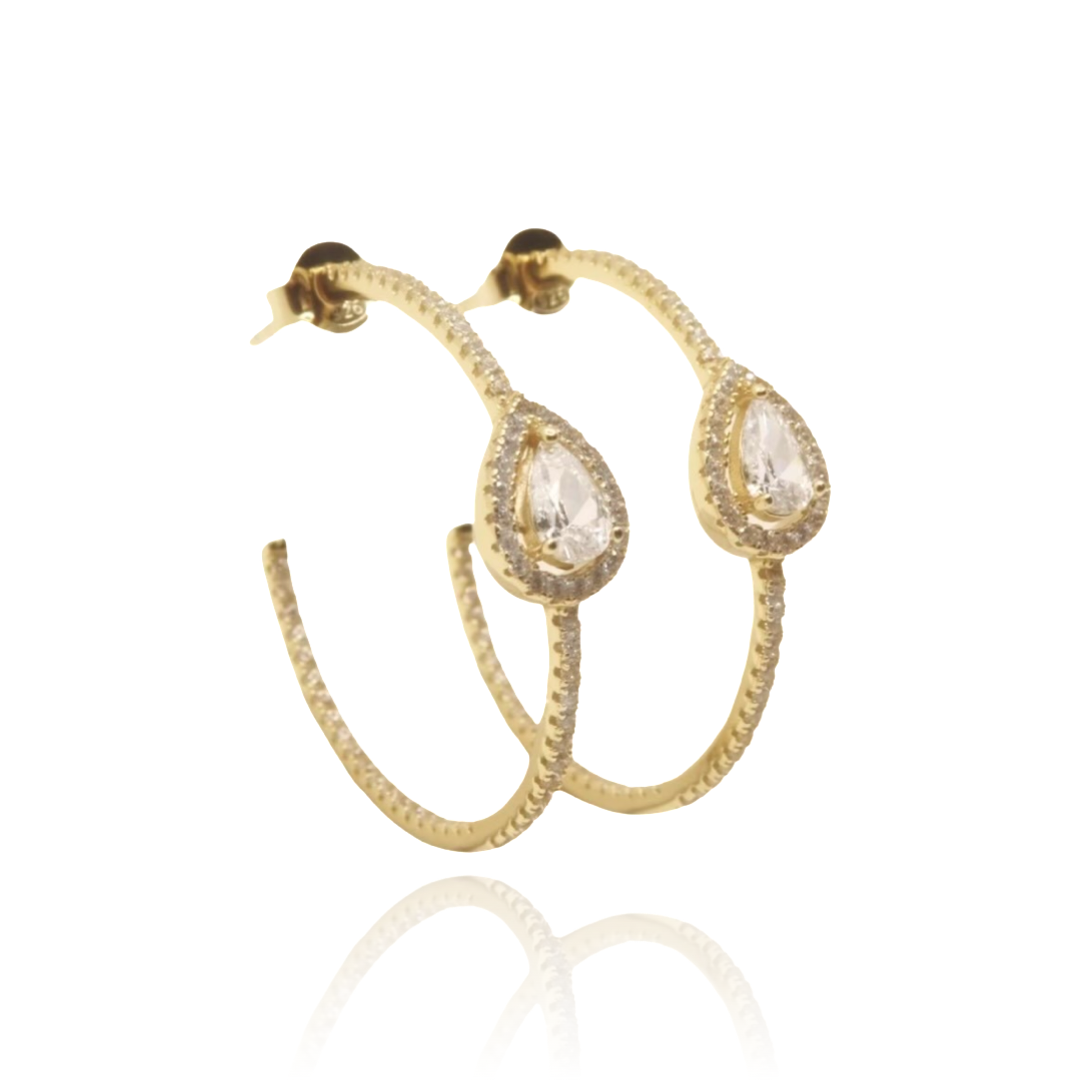 Boucles d’oreilles Mayane gold