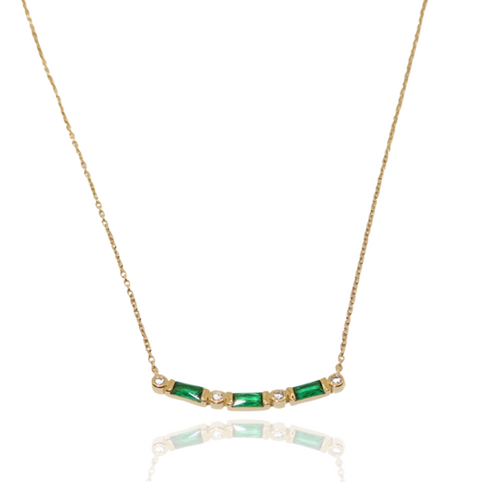 Collier Lola green