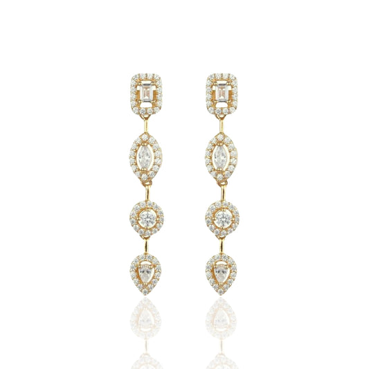 Boucles d’oreilles Serena gold