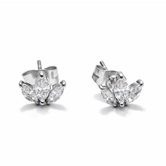 Boucles d’oreilles Ama Silver