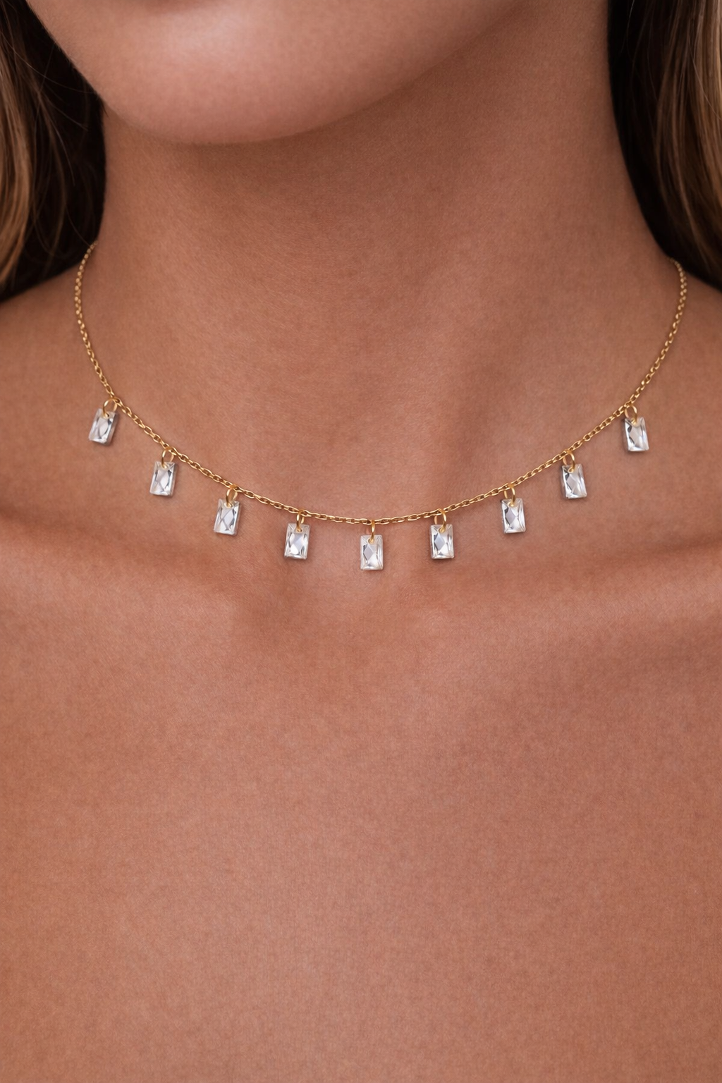 Collier Luna Rectangle